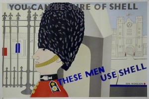 Ben Nicholson vintage shell poster 1938