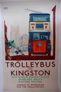 By Trolleybus to Kingston 1933 F Gregory Brown