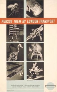 Vintage Eckersley Lombers Lonndon Transport poster Museum 1938