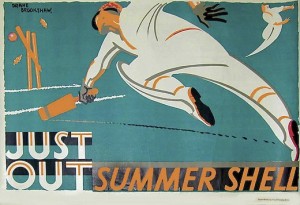 Percy Drake Brookshaw, Summer Shell vintage poster 1933