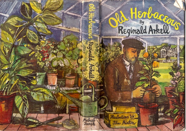 John Minton full cover illustration Old Herbaceous book