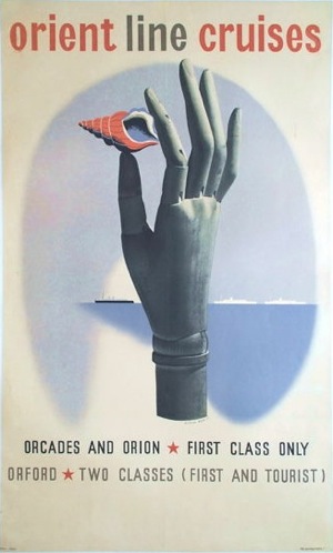 Richard Beck Vintage P&O poster orcades 1937