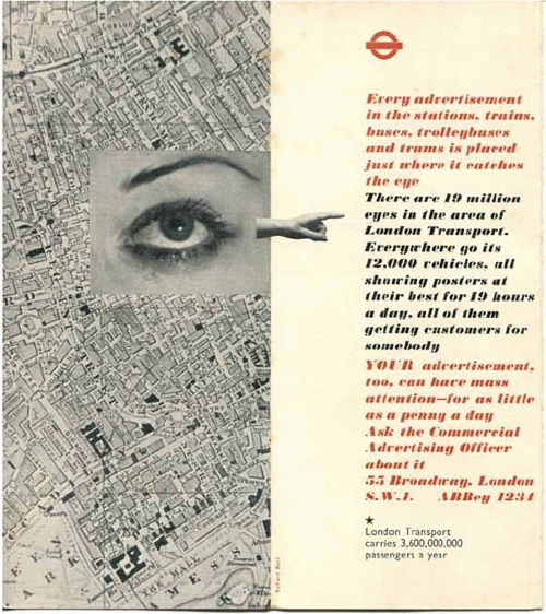 Richard Beck leaflet for London Transport 1930s