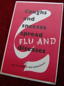 Coughs and Sneezes vintage poster for sale eBay