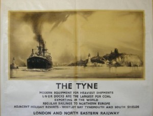Frank Mason Tyne vintage LNER railway poster 1932 eBay