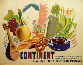 Ralph Mott continent poster