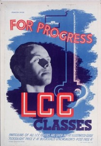 A E Halliwell LCC poster VADS