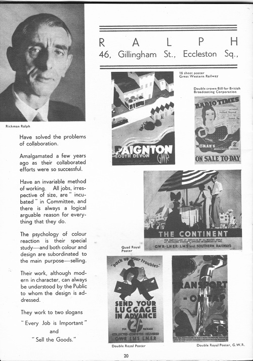 Ralph Mott from advertising brochure