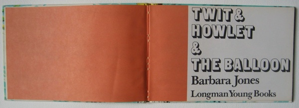 Barbara Jones Twit and Howlet title pages