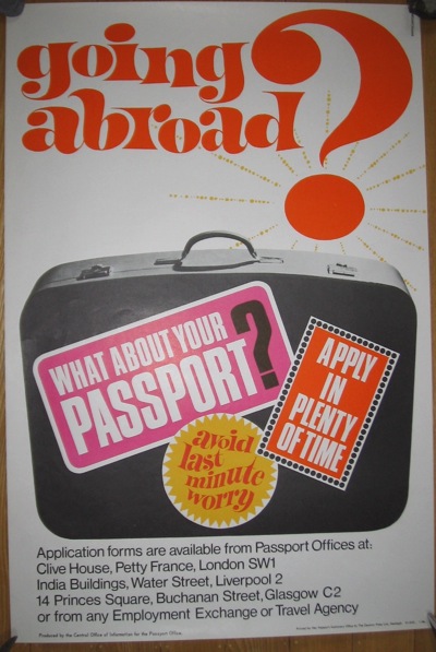 Mount evans passport poster CoI 1966