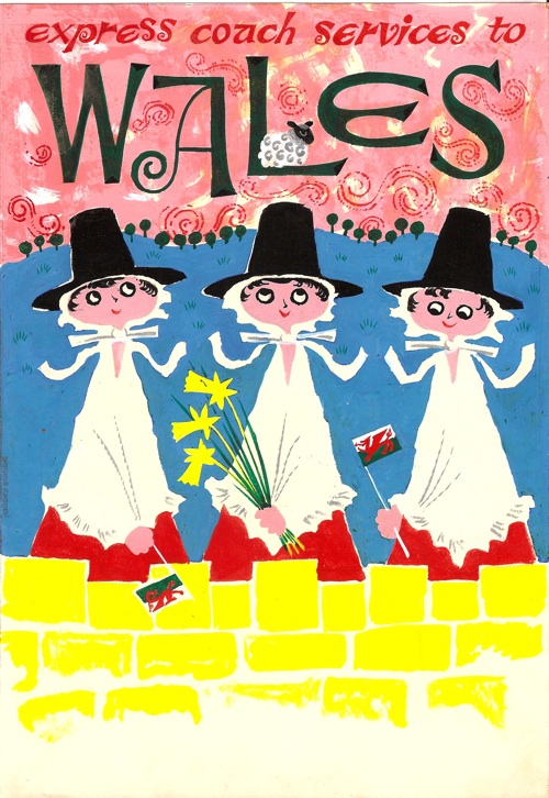 Daphne Padden artwork for wales poster