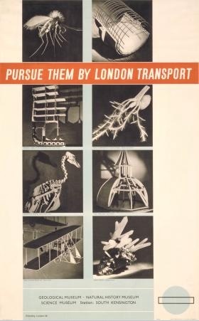 Eckersley Lombers Geolological museum 1938 vintage London Transport poster