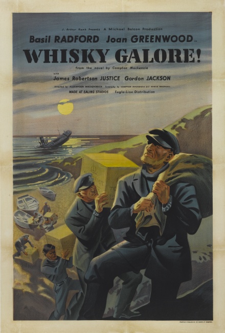 Whisky Galore not very good poster