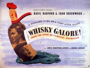 Whiskey Galore poster tom eckersley