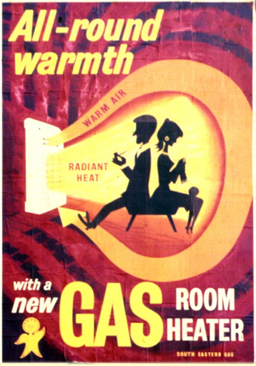 Patrick Tilley Gas poster 1950s