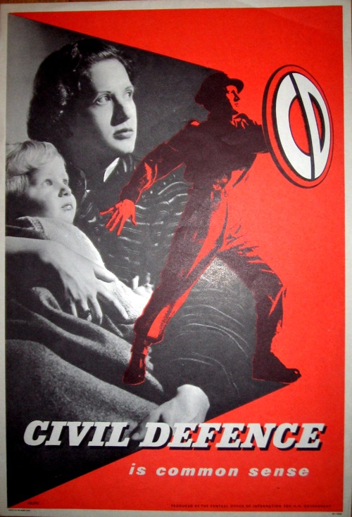 Civil Defense COI vintage poster