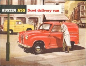 Austin van lovely brochure from eBay