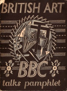 British Art BBC talks pamphlet Eric Ravilious
