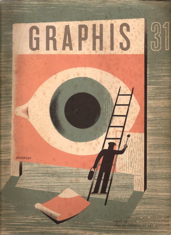 Cover of Graphis 31 1950 Tom Eckersley cover