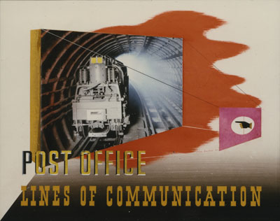 GPO vintage poster lines of communication kraber john rowland barker