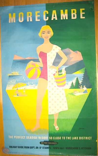 Morecambe poster Lander 1950s