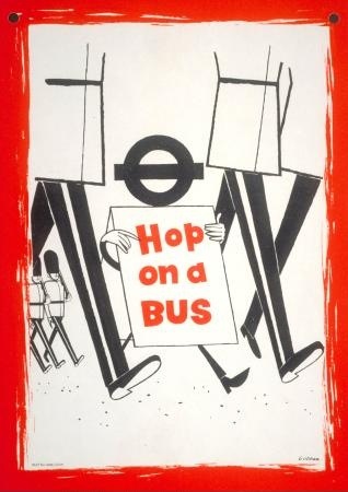 Lobban vintage 1950s travel poster