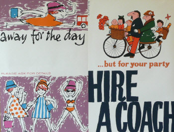Two Burningham Coach posters from Morphets Guest sale 3
