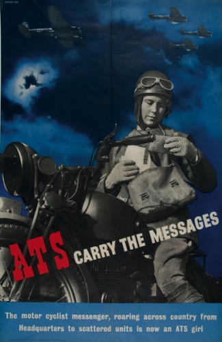 Beverley Pick ATS vintage world war two propaganda poster