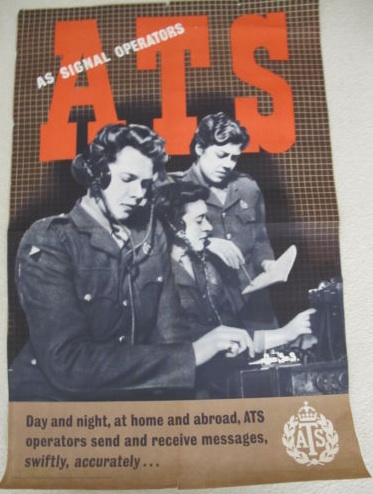 Beverley Pick World War TWo ATS propaganda poster