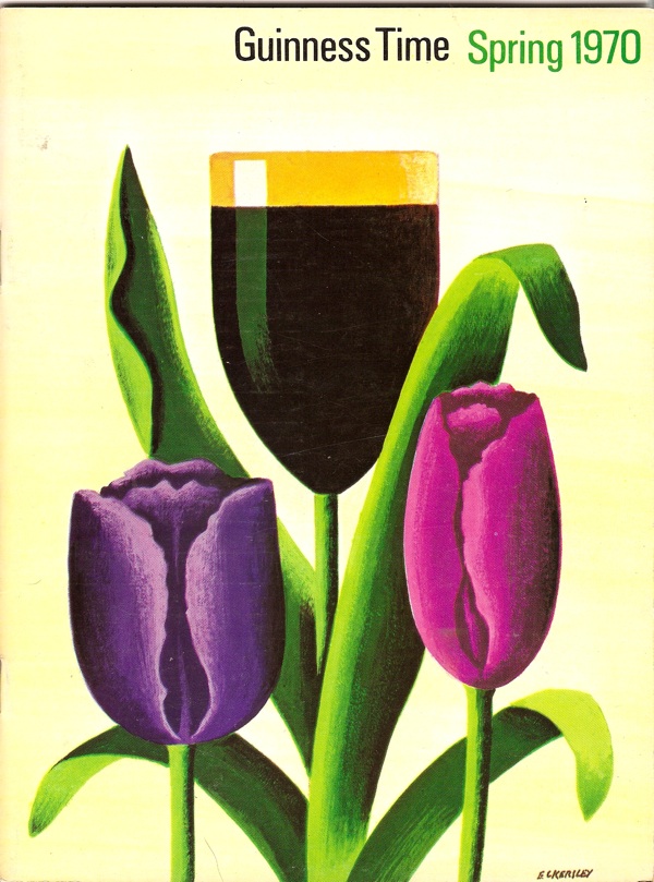 Tom Eckersley Guinness Time cover 1970
