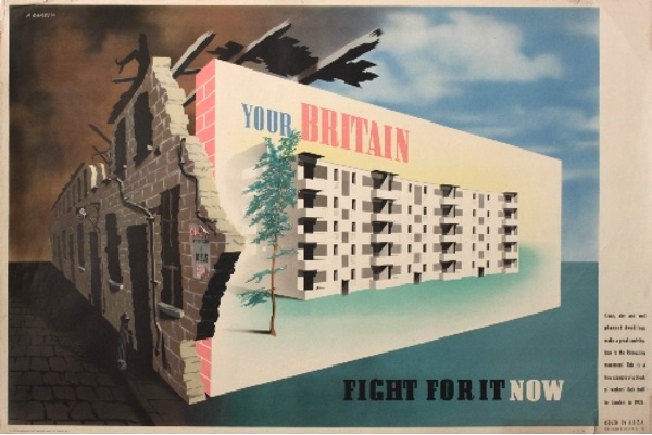 Abram Games your britain fight for it now vintage WW2 poster 1942
