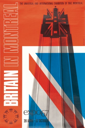 Mount Evans Britain CoI poster 1967