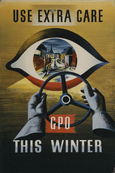John Kraber 1948 GPO internal poster artwork