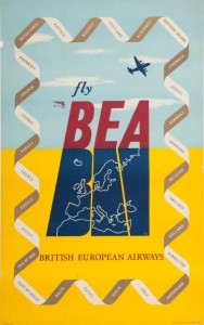 Anonymous 1950s BEA poster