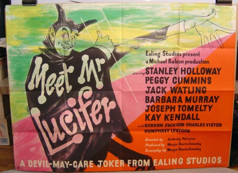 James fitton film poster Meet Mr Lucifer 1953