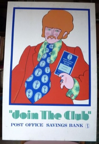 Martina Selway Join the Club Post Office Savings Bank poster 1969