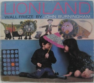 John Burningham Lionland Frieze 1966 front cover