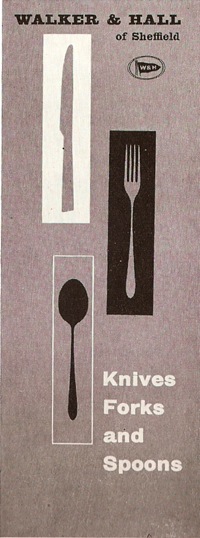 Petronella Hodges cutlery leaflet J Walter Thompson 1958