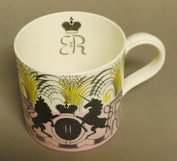 Eric Ravilous coronation mug for Wedgwood