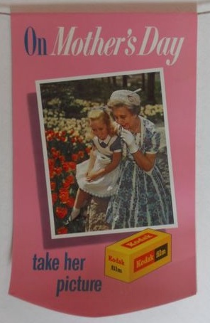 1950s Kodak display card