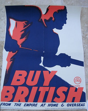 Tom Purvis Empire Buy British poster