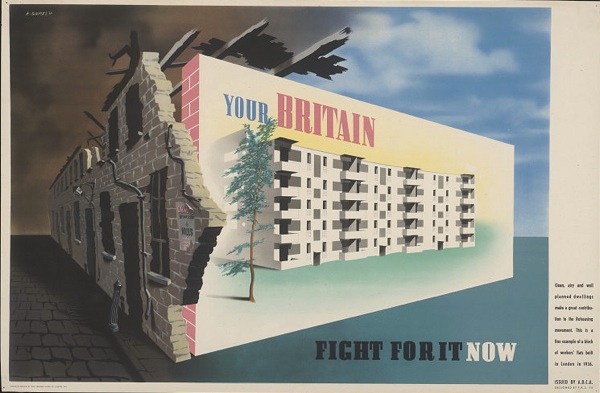 Abram Games your britain fight for it now vintage world war two propaganda poster