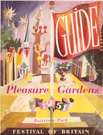 Festival of Britain battersea pleasure gardens front cover
