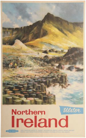 British Railways poster Greene Northern Ireland 1960