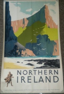 Lander British railways poster 1952 Northern Ireland