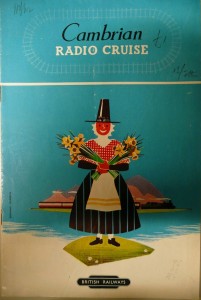 British Railways Brochure Cambrian Radio Cruise Daphne Padden front cover