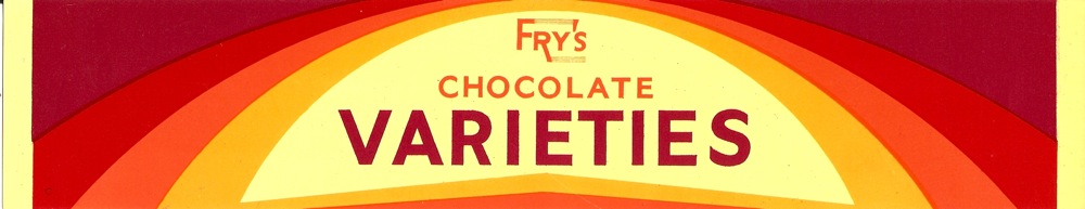 Frys chocolate varieties ephemera from eBay
