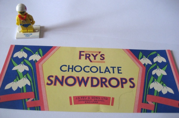 size of frys chocolate snowdrops poster thing