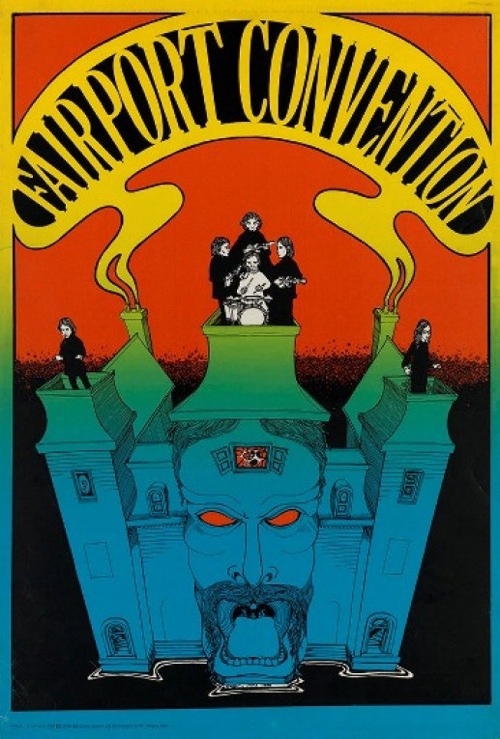FAIRPORT CONVENTION 1968 Greg Irons  poster