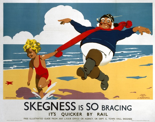 'Skegness is so Bracing', LNER poster, 1933.